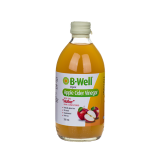 B-WELL 6x500mlORG APPLE CIDER VIN W/MOTH