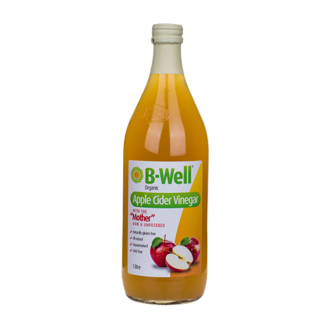 B-WELL 12x1lt ORG APP CIDER VIN W/MOTHER