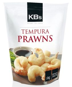 KB'S 1KG(10)TEMPURA BAT PRAWN 26/30