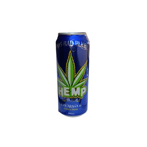 HEMP 24x500ml BLUE ENERGY DRINK