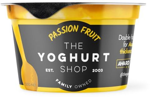 TYS 9x100gm PASSIONFRUIT GREEK YOGHURT