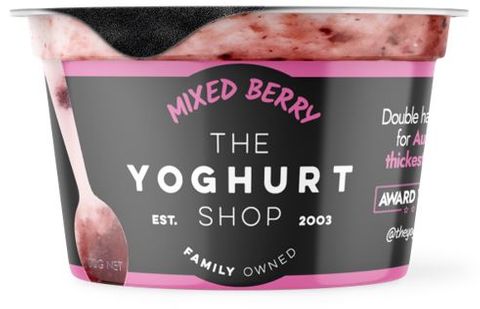 TYS 9x100gm MIXED BERRY GREEK YOGHURT