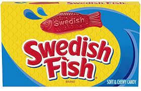 MONDELEZ 12x88gm SWEDISH FISH RED
