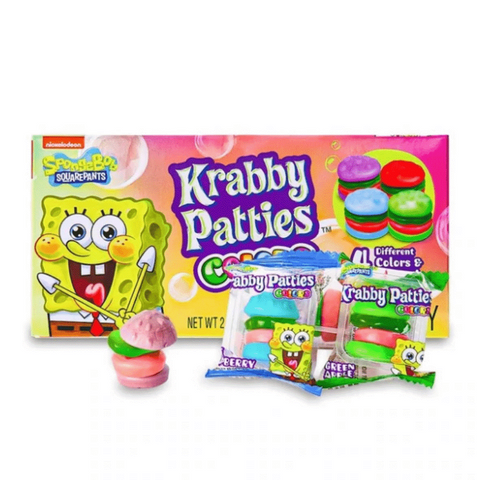 SPONGEBOB 12x72gm KRABBY PATTIES COLORS