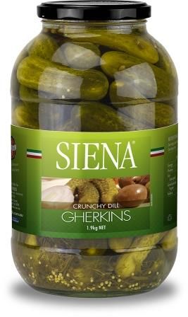 SIENA 1.9kg (6) CRUNCHY DILL GHERKINS