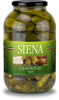 SIENA (6) 1.9kg CRUNCHY DILL GHERKINS