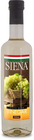 SIENA 12x500ml WHITE WINE VINEGAR