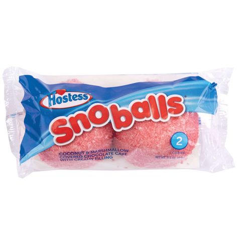 HOSTESS 6x99gm (6) SNOBALLS SINGLE SERVE