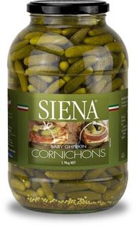 SIENA 1.9kg (6)CORNICHONS (BABY GHERKIN)