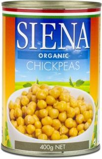 SIENA 12x400gm ORGANIC CHICK PEAS