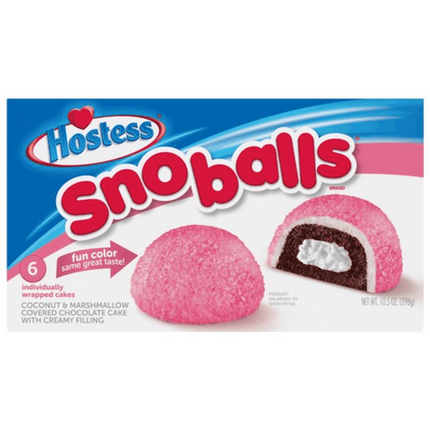 HOSTESS 6x(6x49gm) SNOBALL MULTIPACK