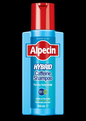 ALPECIN 6x250ml HYBRID CAFFEINE SHAMPOO