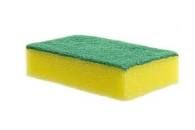 3M 15X10CM SPONGE SCOURER 10's