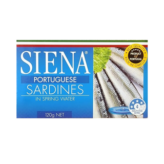 SIENA 12x120g(4)P/GUESE SARDINES S/WATER