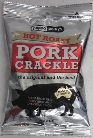 POPPA PORKYS 36x25GM PORK CRACKLE