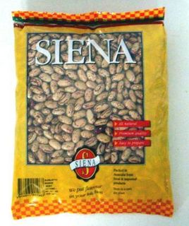 SIENA 1kg (12) BORLOTTI BEANS