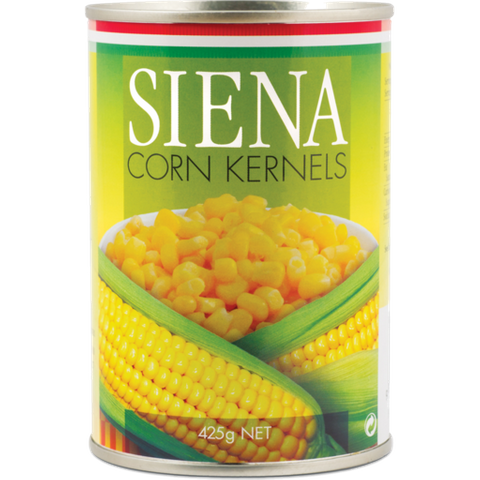 SIENA 12x410gm SWEET CORN KERNELS