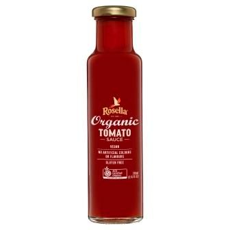 ROSELLA 8x250ml ORGANIC TOMATO SAUCE