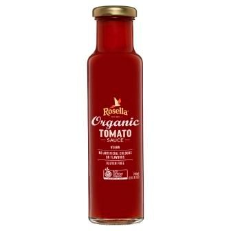 ROSELLA 8x250ml ORGANIC TOMATO SAUCE