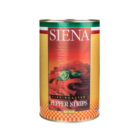 SIENA A12 (3) ROASTED PEPPER STRIPS TIN