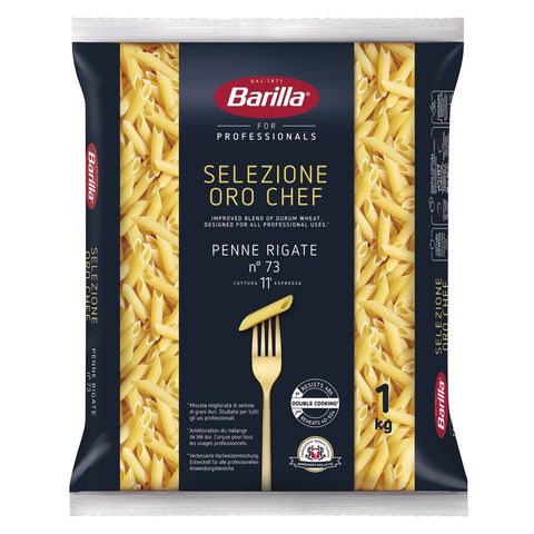BARILLA 12x1kg ORO CHEF PENNE RIGATE