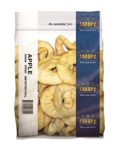 TRUMPS 500g(10)DRIED APPLE RINGS