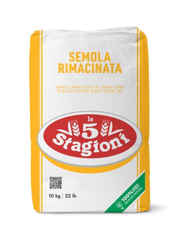 5 STAGIONI 10kg SEMOLA RIMACINATA