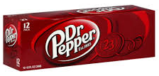 DR PEPPER 12x355ml FRIDGE PACK