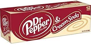 DR PEPPER 12x355ml CREAMING SODA