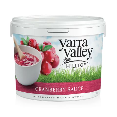 Y/VALLEY 2.25kg (3) CRANBERRY SAUCE