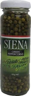 SIENA 12x100gm GREEN PEPPERCORNS