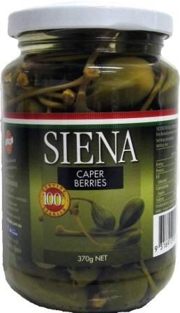 SIENA 12x370gm CAPERBERRIES