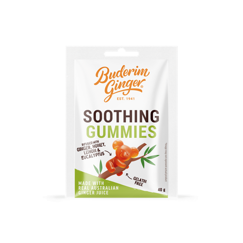 BUDERIM 12x40gm S/PACK SOOTHING GUMMIES