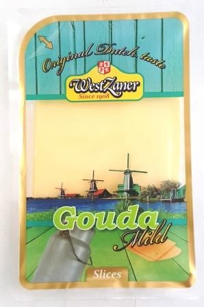 WESTZANER (12) 160g GOUDA CHEESE SLICES