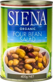 SIENA 12x400gm ORGANIC FOUR BEAN MIX