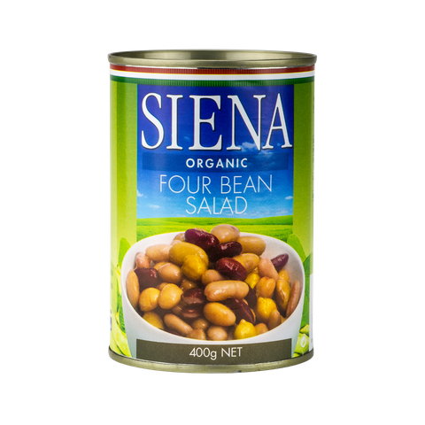SIENA 12x400gm ORGANIC FOUR BEAN MIX
