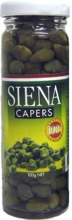 SIENA 12x100gm CAPERS IN VINEGAR