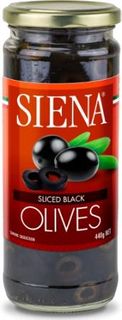 SIENA 6x440g BLACK SLICED OLIVES
