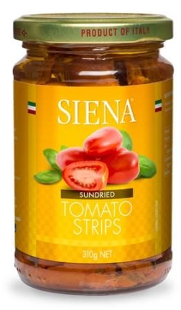 SIENA 12x295g SUNDRIED TOMATO STRIPS