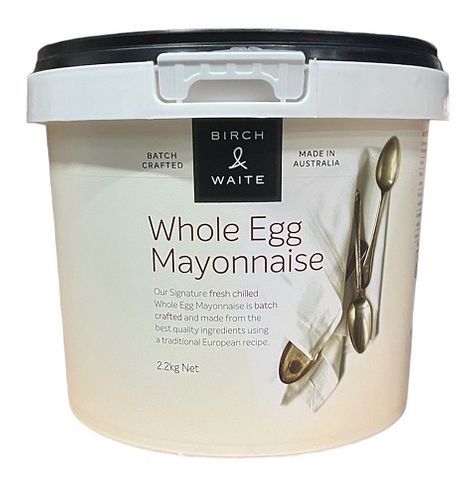 BIRCH & WAITE (3) 2.3Kg WHOLE EGG MAYO