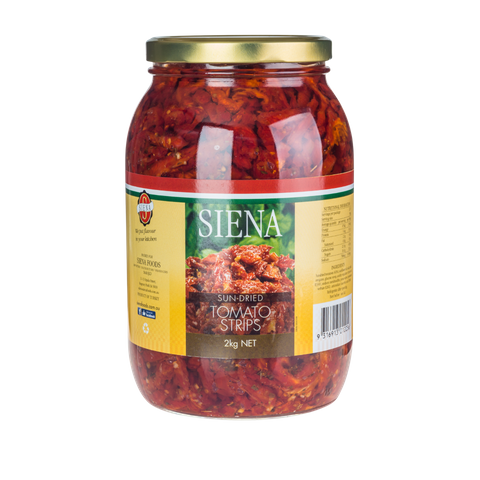 SIENA (6)2KG SUNDRIED TOMATO STRIPS JAR