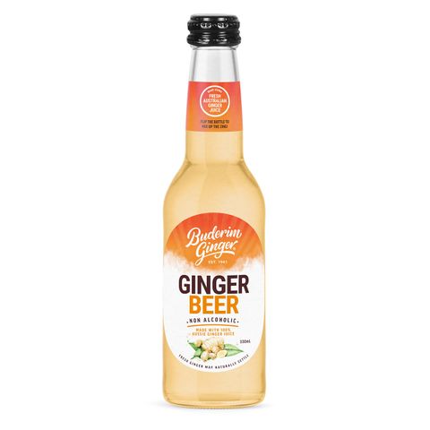 BUDERIM 12x330ml GINGER BEER BOTTLE