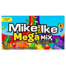MIKE AND IKE 12x120gm MEGA MIX CANDIES