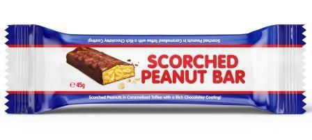 COOKS 30x45gm SCORCHED PEANUT BAR