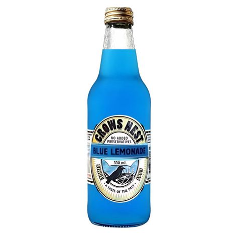 CROWS NEST 24x330ml BLUE LEMONADE