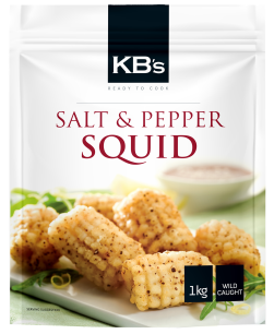 KB (5) 1kg SALT N PEPPER SQUID P/CUT