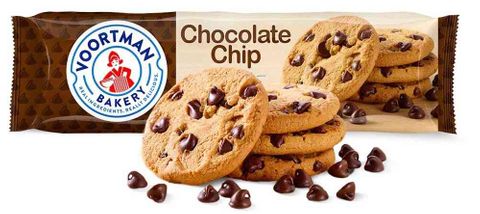 VOORTMAN 12x228g REG CHOC CHIP COOKIES