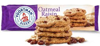 VOORTMAN 12x210g REG OAT/RAISIN COOKIES