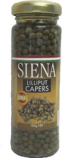 SIENA 12x100gm LILIPUT CAPERS IN VINEGAR