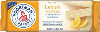 VOORTMAN 12x255g NAS LEMON WAFERS